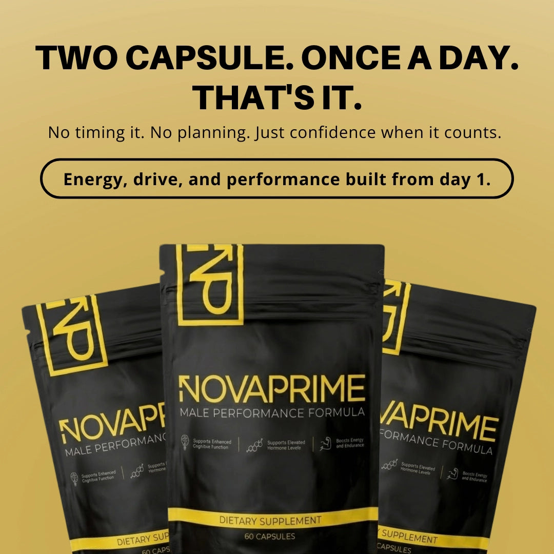 NovaPrime™ | Supports Testosterone Naturally