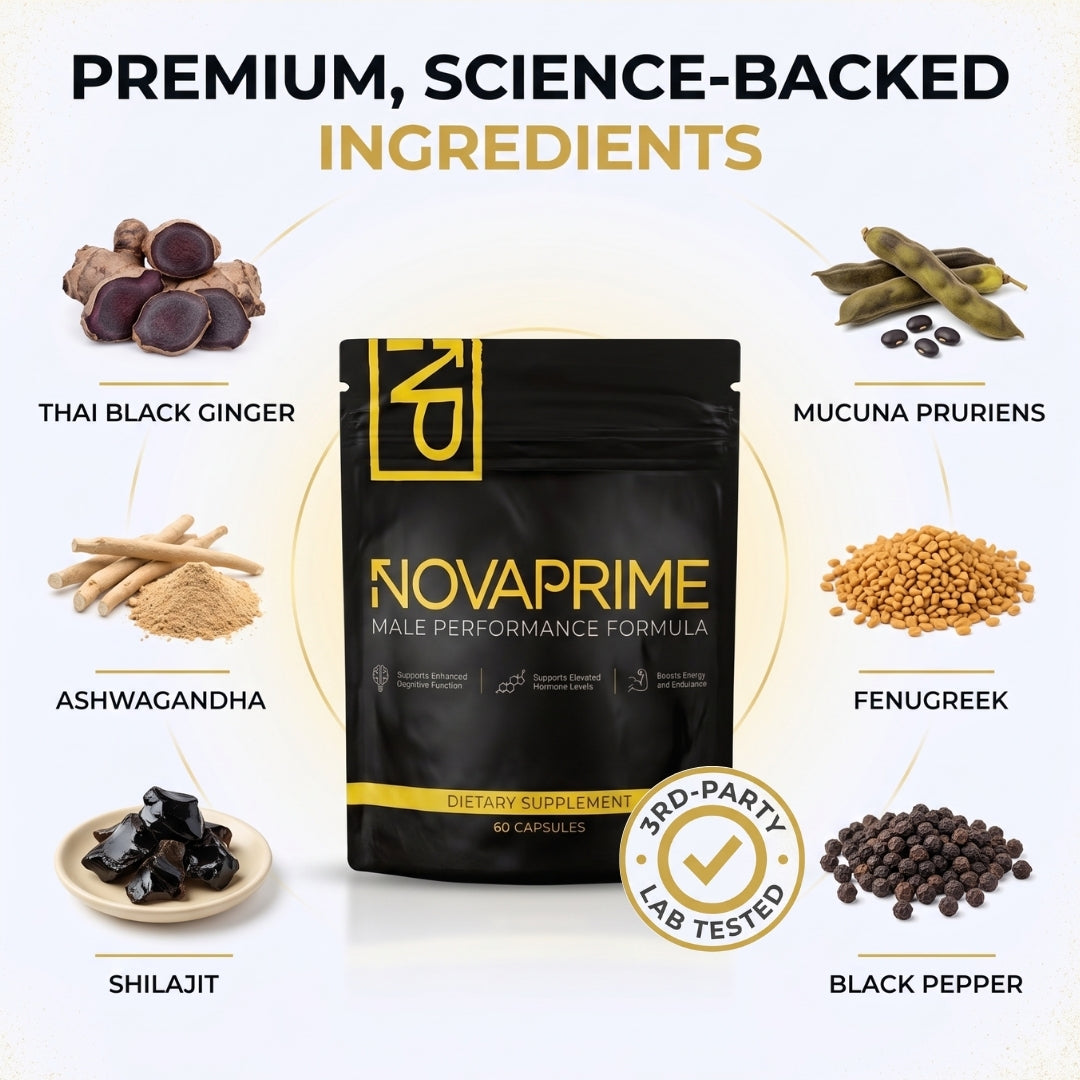 NovaPrime™ | Supports Testosterone Naturally